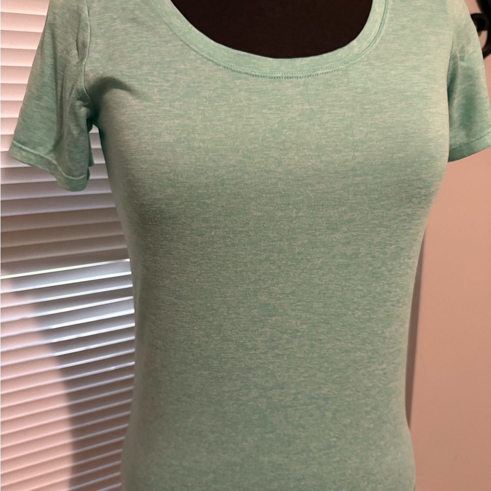 Nike Light Green Women's Short Sleeve Tee